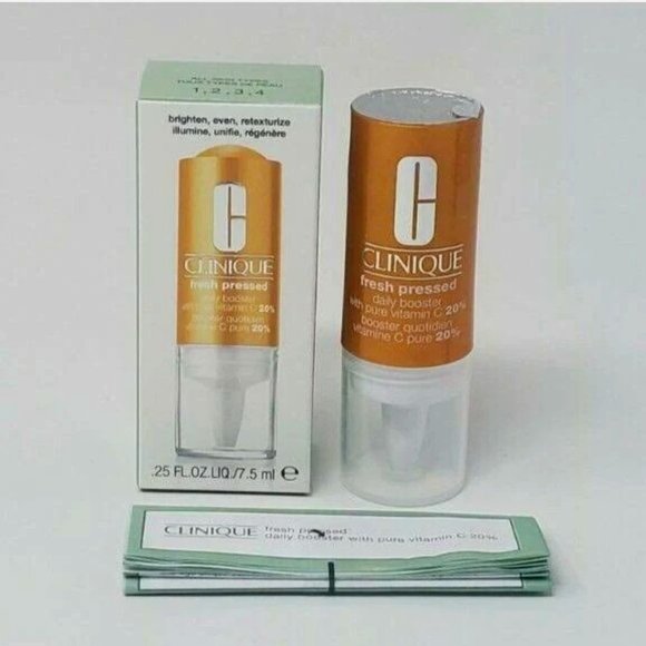 Clinique Fresh Pressed Daily Booster with Pure Vitamin C 20% - Picture 2 of 3